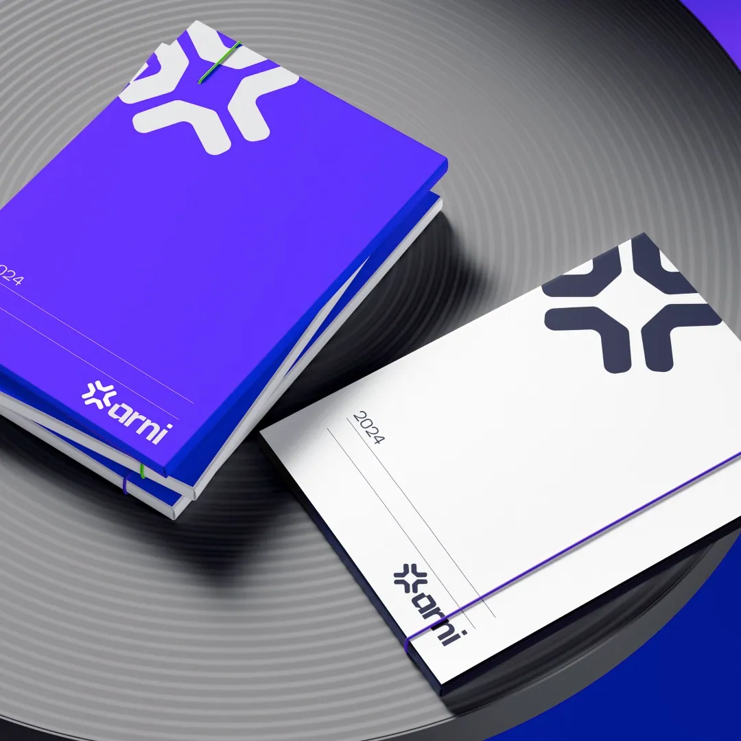 Corporate notebook and print set application