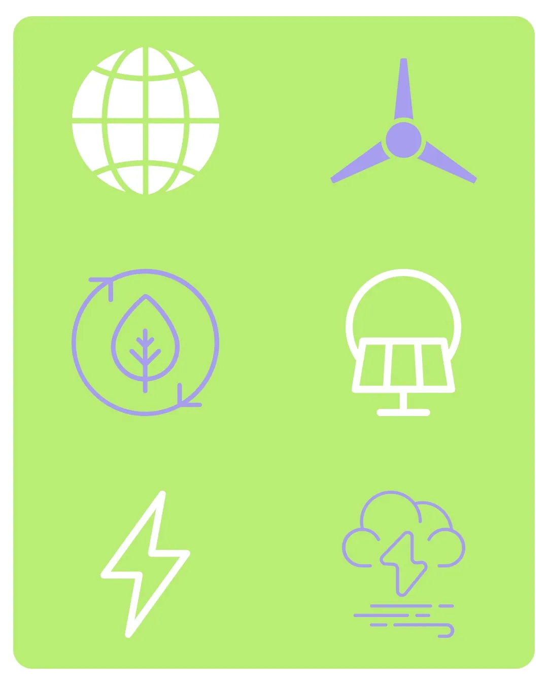 Brand pictogram family